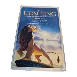 Disney The Lion King Original Motion Picture Soundtrack Cassette Tape 1994 Vtg